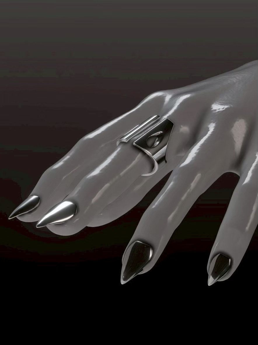 【BLIND MIND STUDIOS】Onix Ring / 【ブラインド マインド スタジオズ】シルバーリング