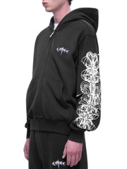 【The Boy Has No Patience】TBHNP LUMINOUS DAWN ASTRAL LOGO ZIP HOODIE / 【ザボーイハズノーペーシェンス】アストラルロゴジップパーカー