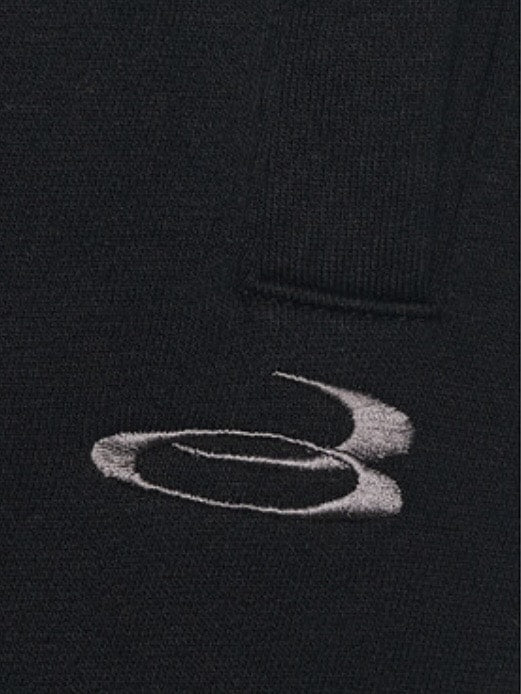 【BLACK PURPLE】Shadow Loop Wide Pants
