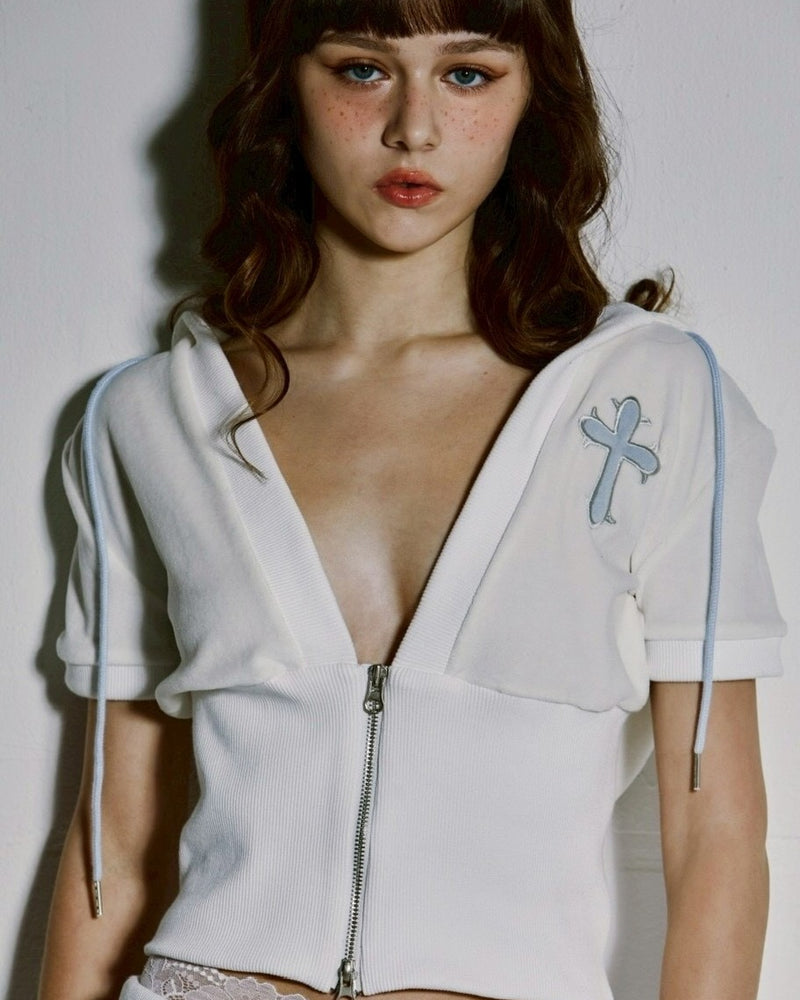 【GATELESS】SUMMER RETRO ZIP UP
