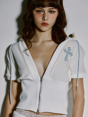 【GATELESS】SUMMER RETRO ZIP UP