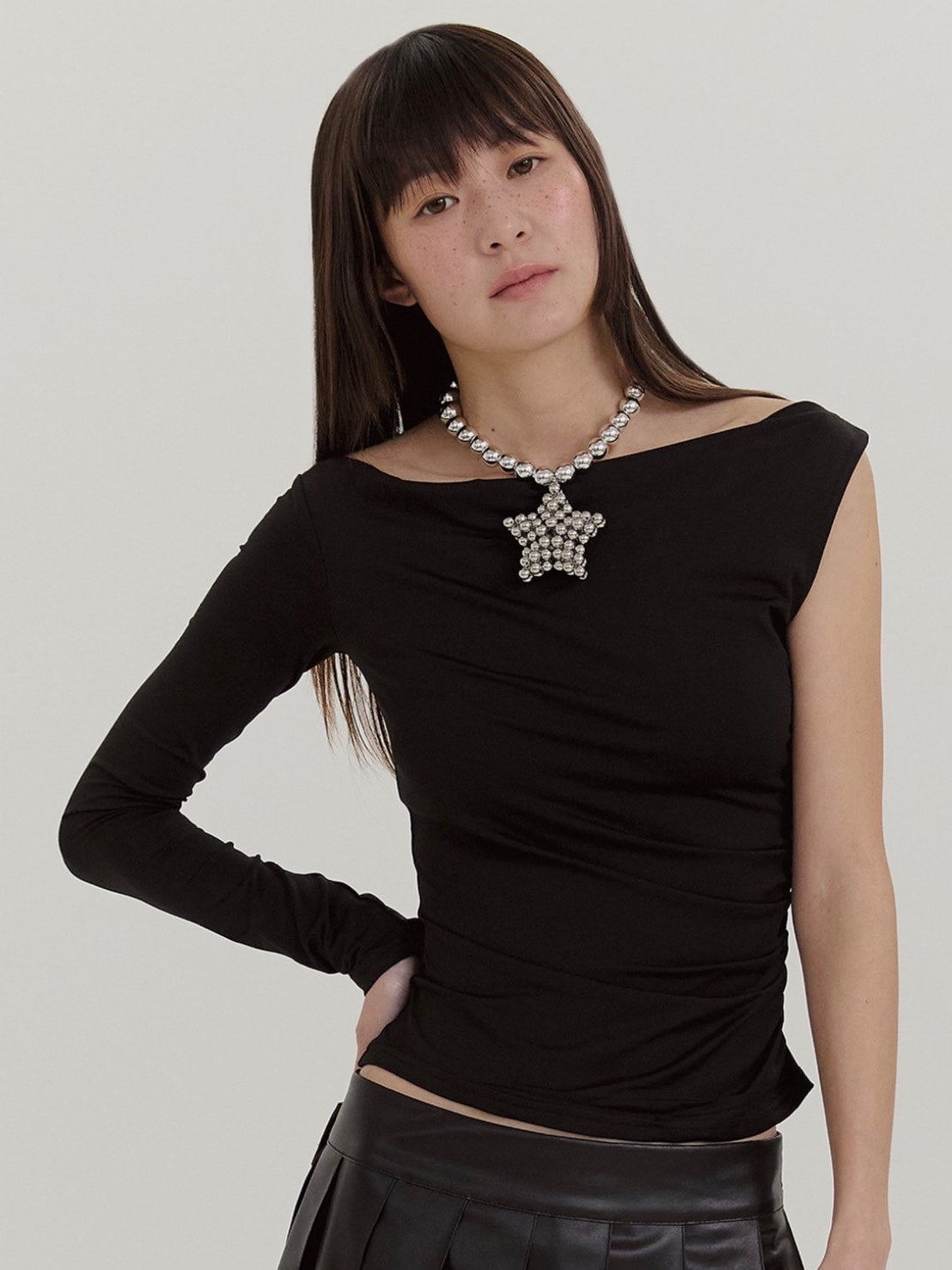 【HURJABOYACC】BIG BALL NECKLACE STER