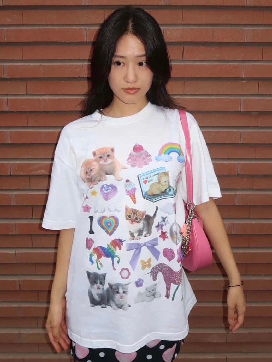 身長まだ【HURJABOYACC】PET T-SHIRTS S4