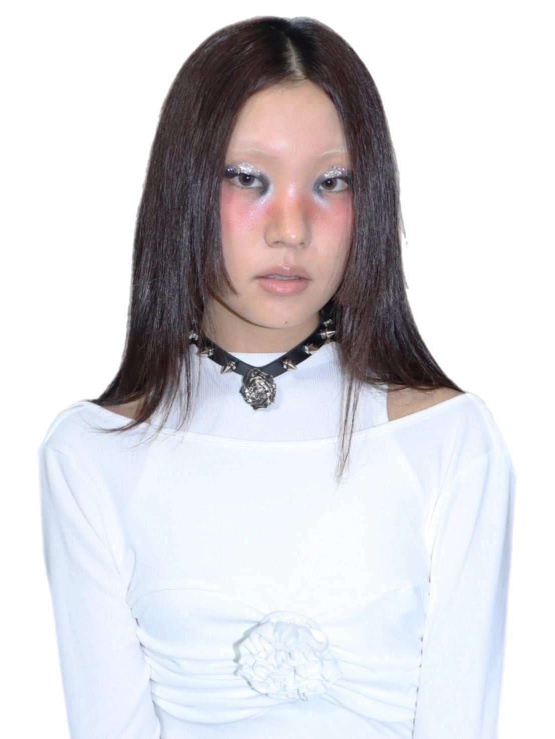 【HURJABOYACC】ROSE PUNK CHOKER
