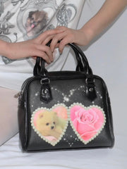 【HURJABOYACC】PET LEATHER BAG S4 PUPPY