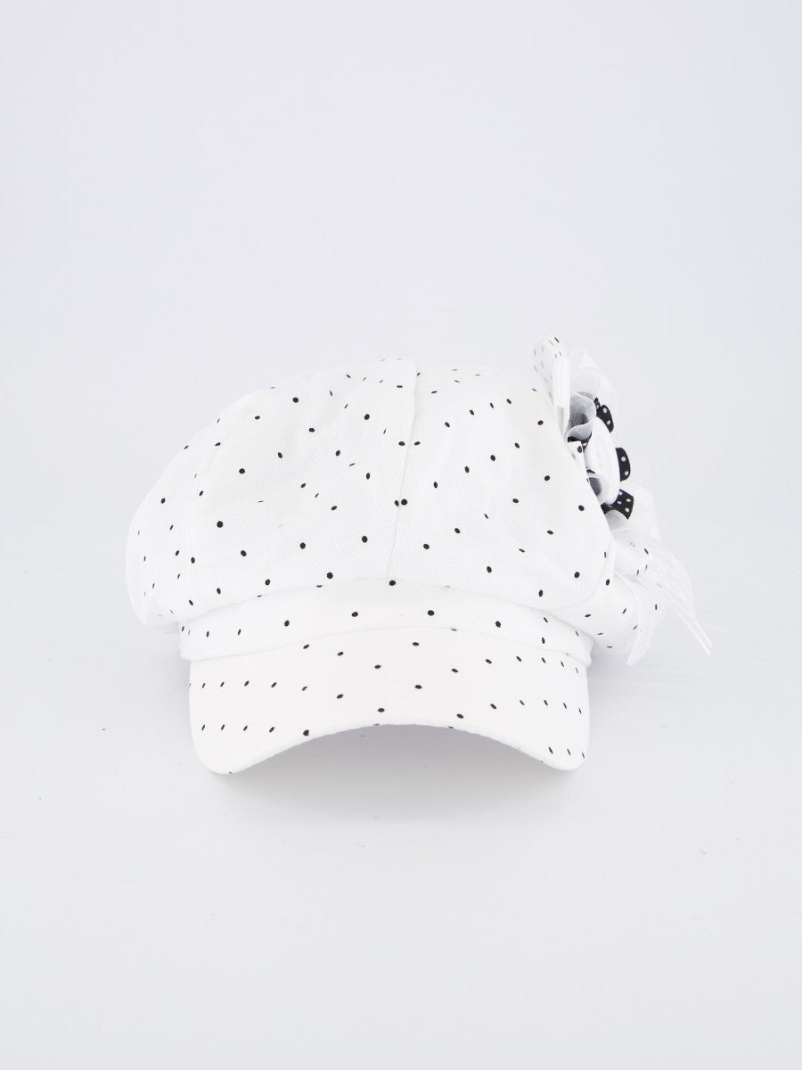 【CHERRYQUIRI】Soft Punk Rosette Newsboy Cap