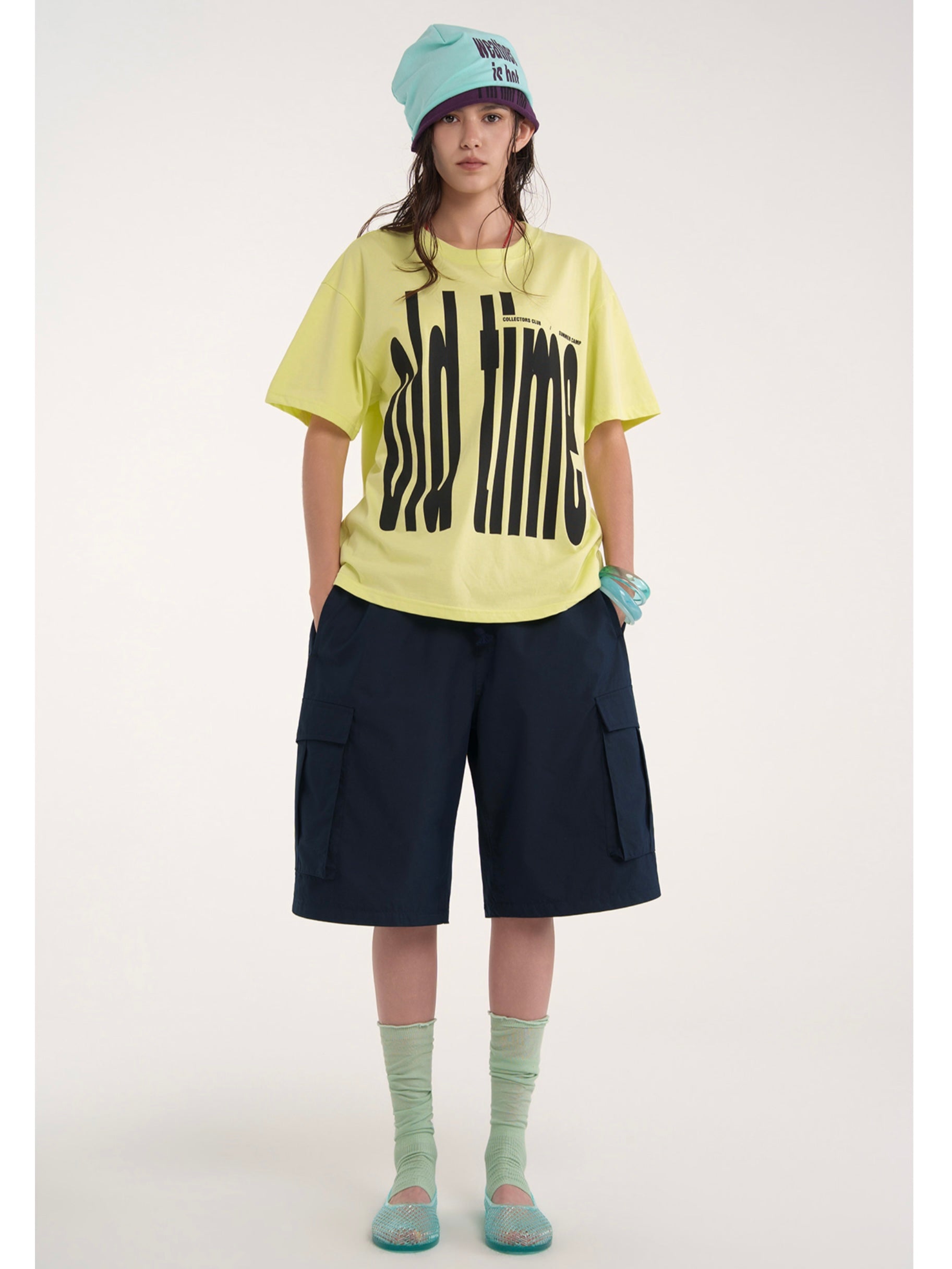 【ESC STUDIO】bold old time t-shirt