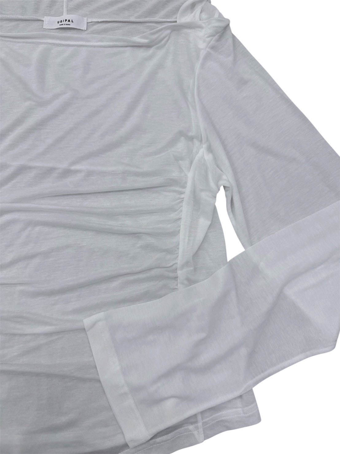 受注制【nmtc+】drape sheer hoodie (2color)