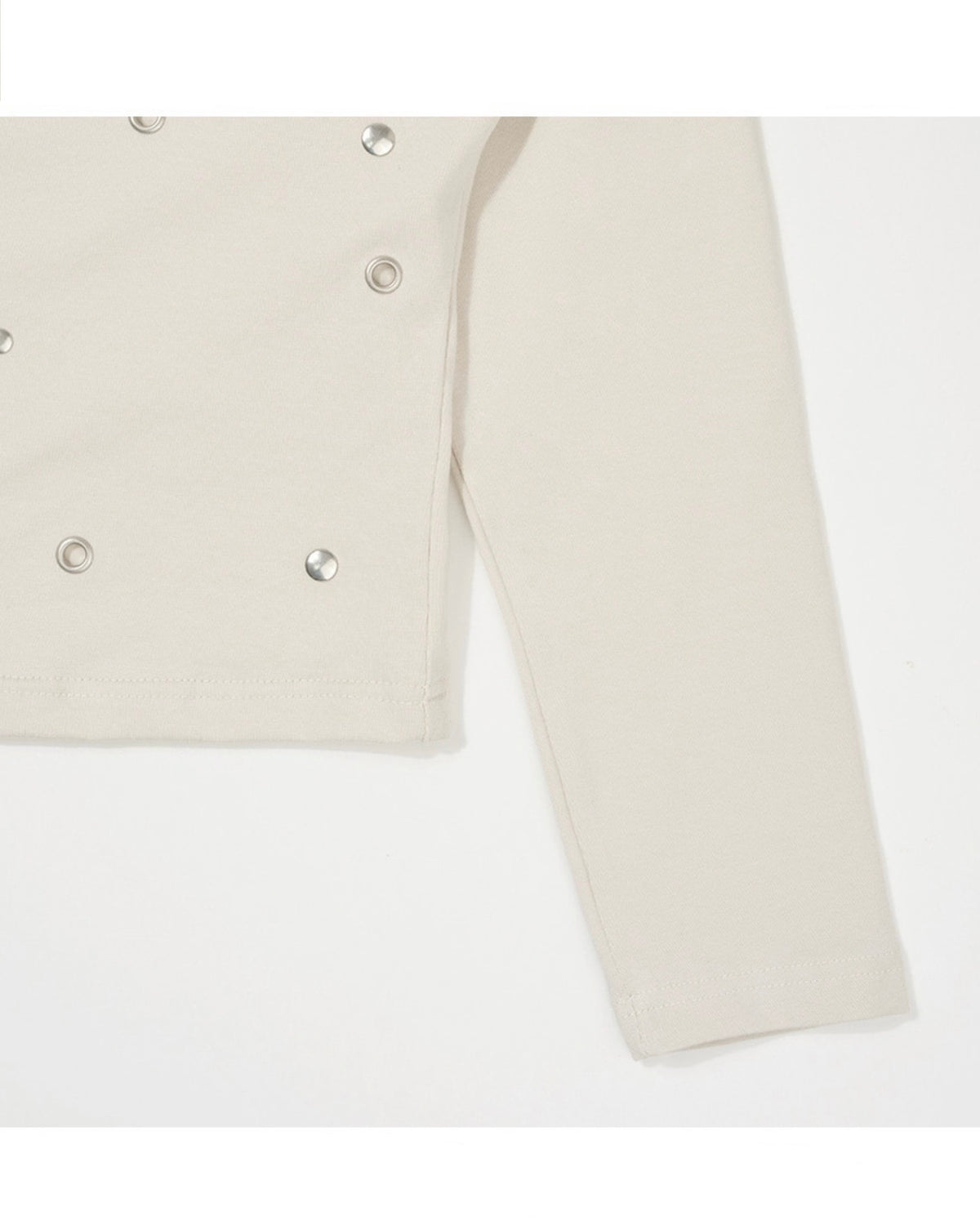 【FANCY CLUB】EYELET COWL ONE-SHOULDER TOP