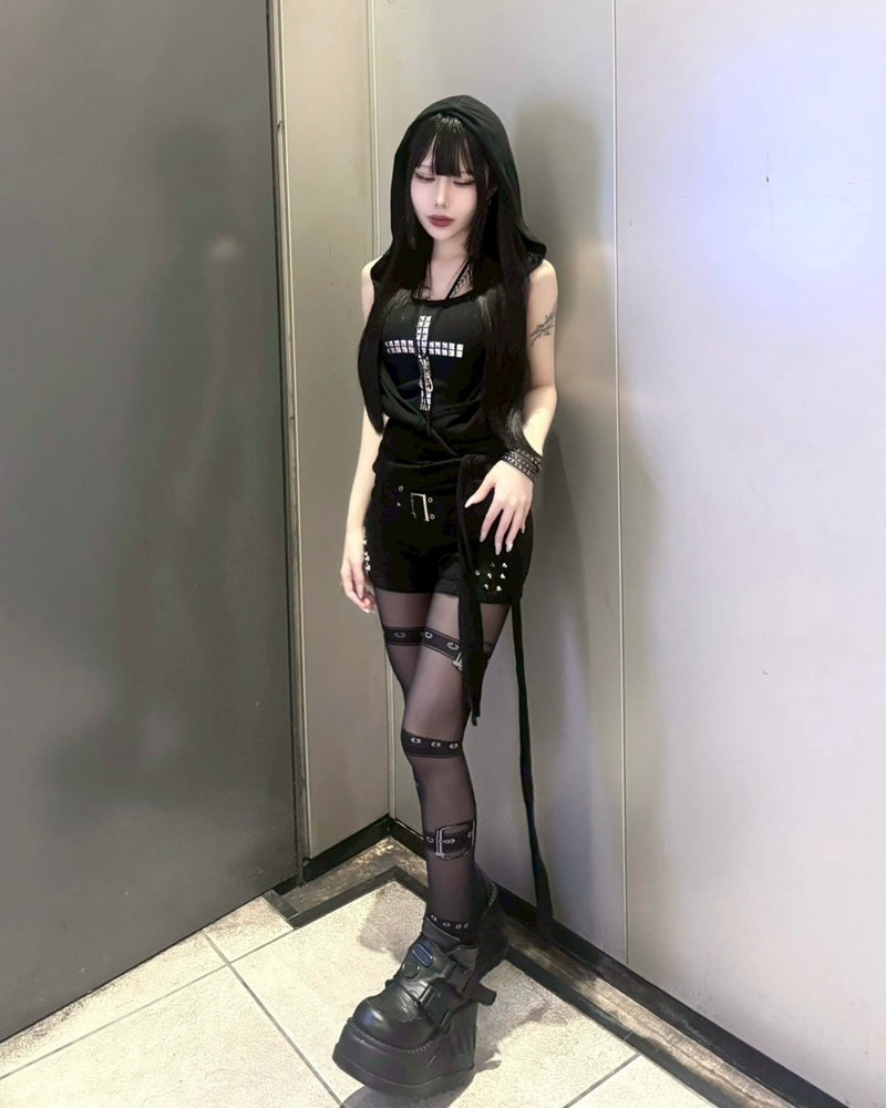 受注制【nmtc+】leather long necklace