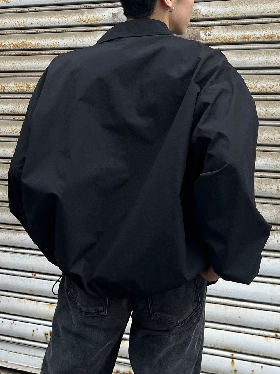 受注制【Chikashitsu +】nylon blouson (4color)