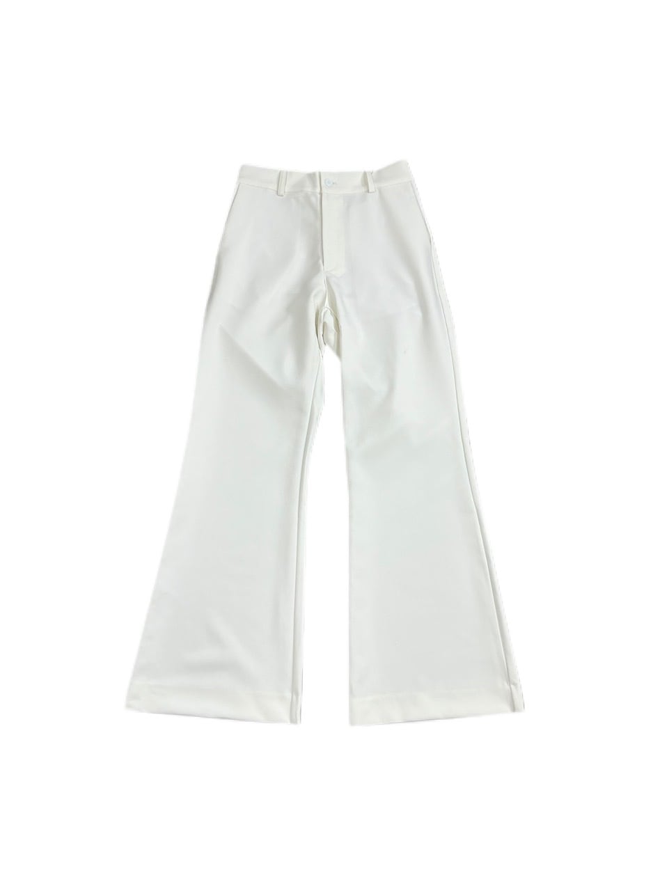 【Chikashitsu + ORIGINAL】full length flare slacks (2color)
