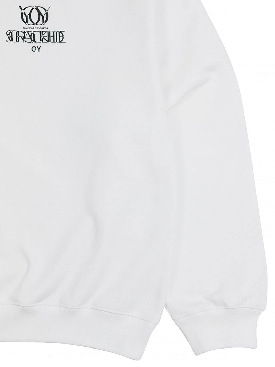 【OY】OVERLAY LOGO ZIPPER POLA HOODIE