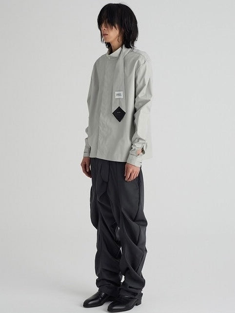 【NEWWAVEBOYS】Silhouette Tie Shirts