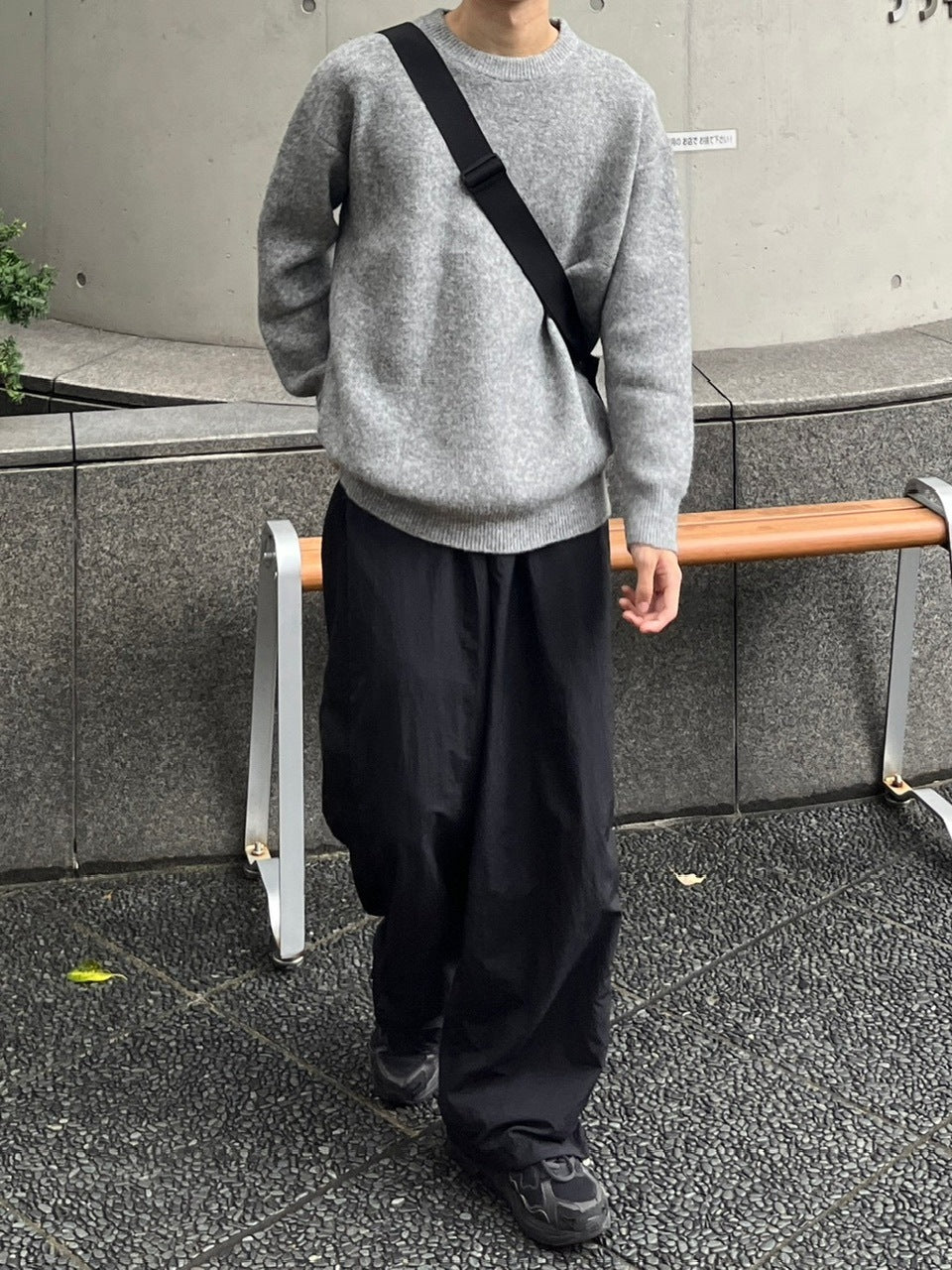 受注制【Chikashitsu +】unisex 6color knit (6color) / 【チカシツプラス】ユニセックス6カラー長袖ニット