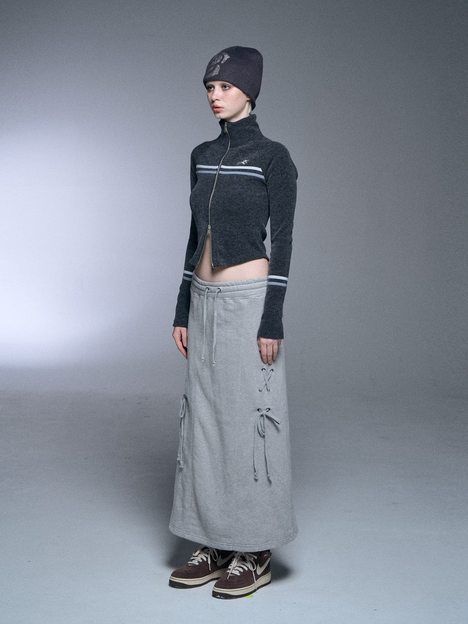 【SETUP‐EXE】RAGLAN HIGH NECK TWO-WAY ZIPUP