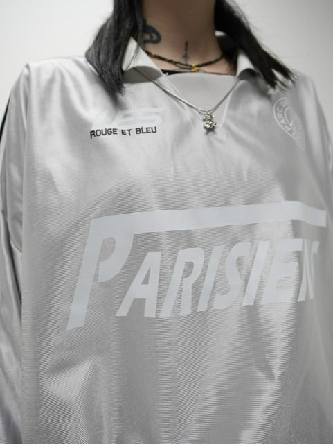 受注制【Never mind the XU】uniform line long sleeve tee (2color)