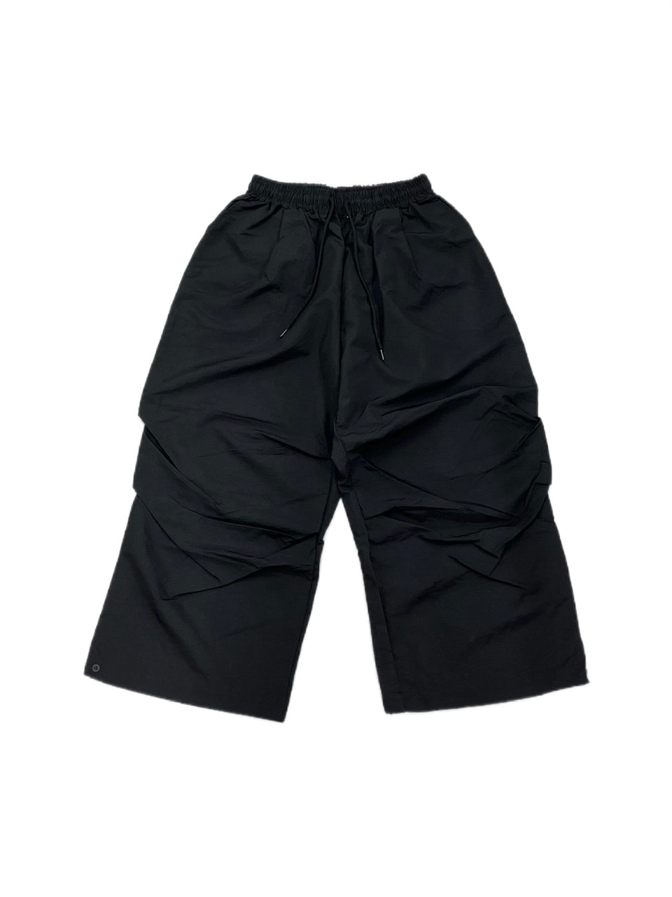 受注制【youll】snap button tuck wide pants (3color)