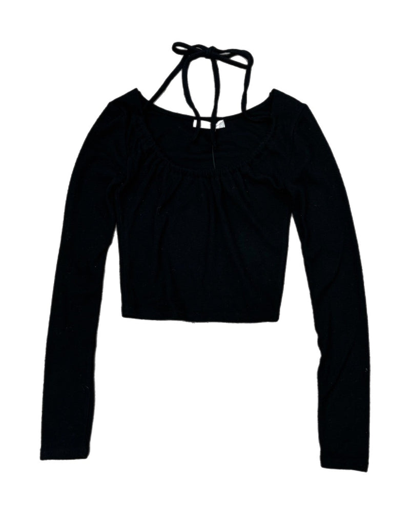 【Chikashitsu + LADIES】shirring cropped tops (3color)
