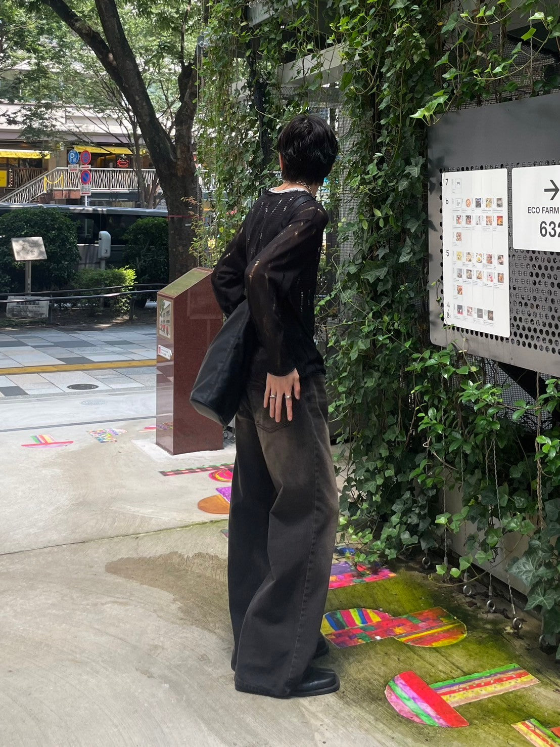 受注制【Chikashitsu +】shoulder button damage summer knit (3color)