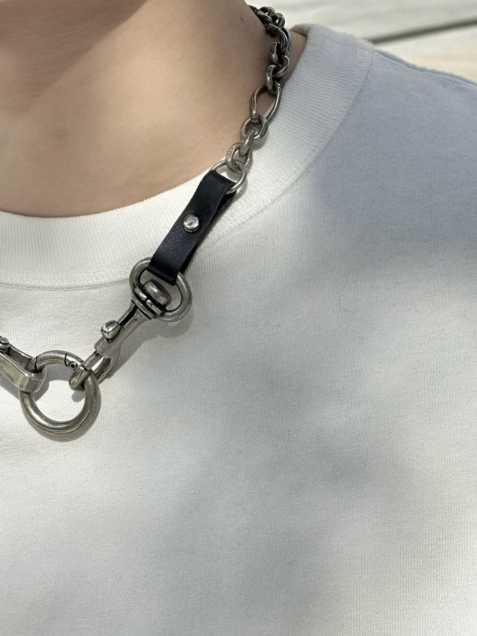 大阪店WEB限定【Chikashitsu +】original necklace 2 (2color)