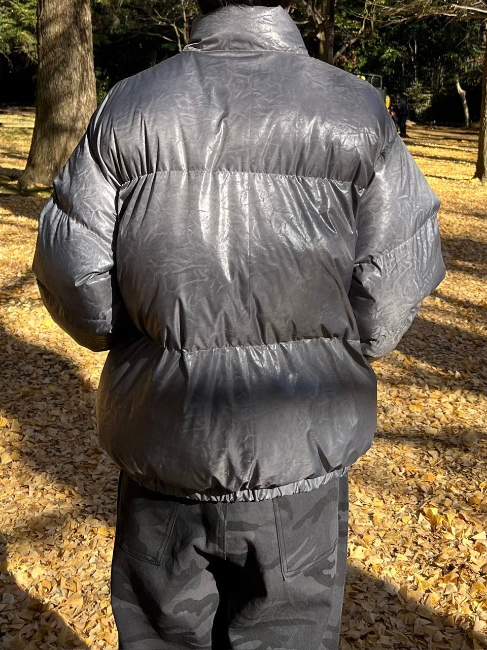 受注制【Chikashitsu +】unisex padding heat jacket (3color)