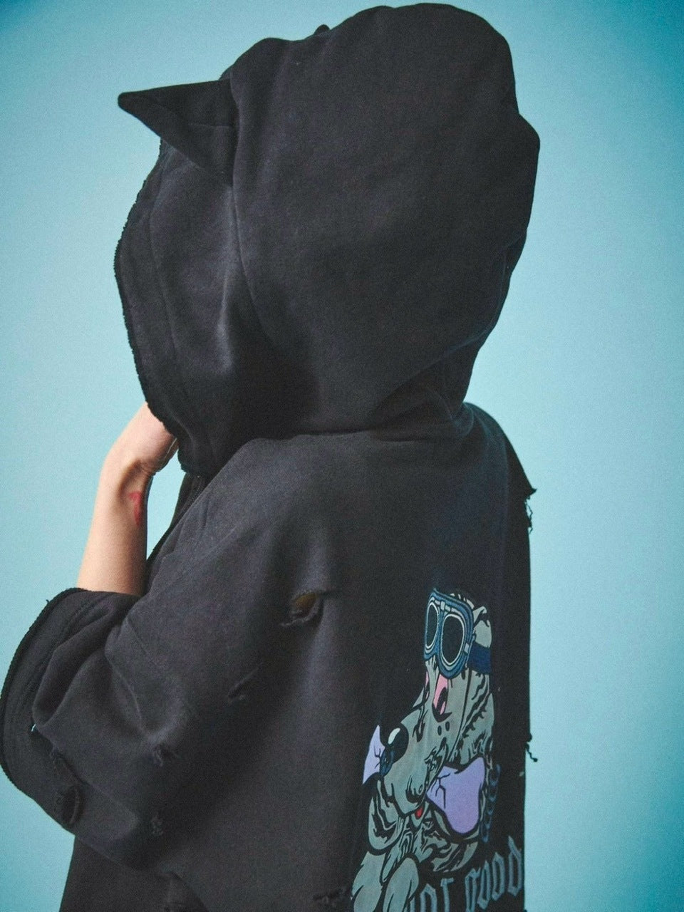 【GALFY】病みに染まりし反戦パーカー