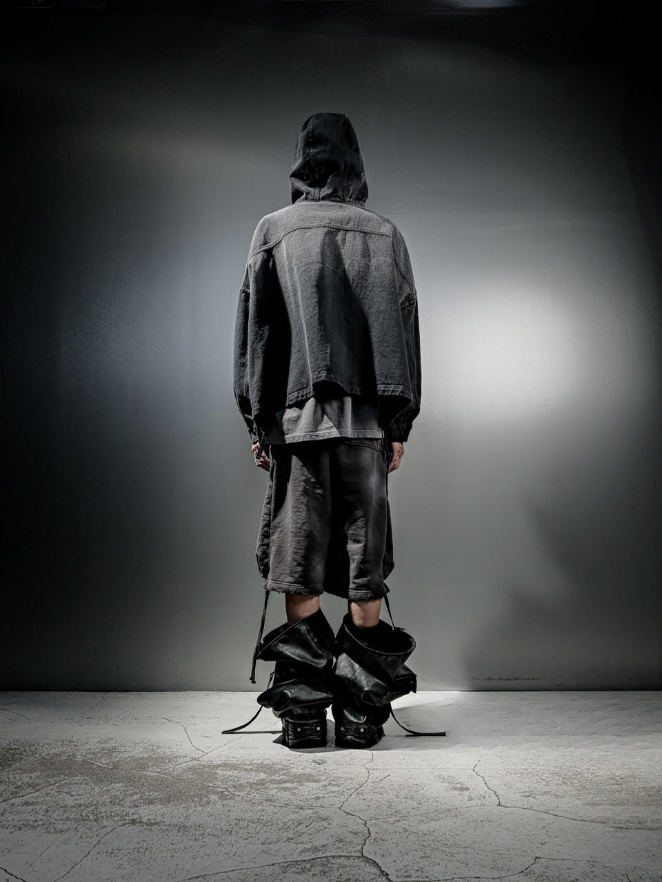 【DIG YOUR OWN GRAVE】PAILOT DENIM HOODIE CUSTOM