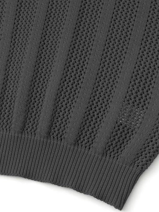 【DNSR】Meshed Crop Knit