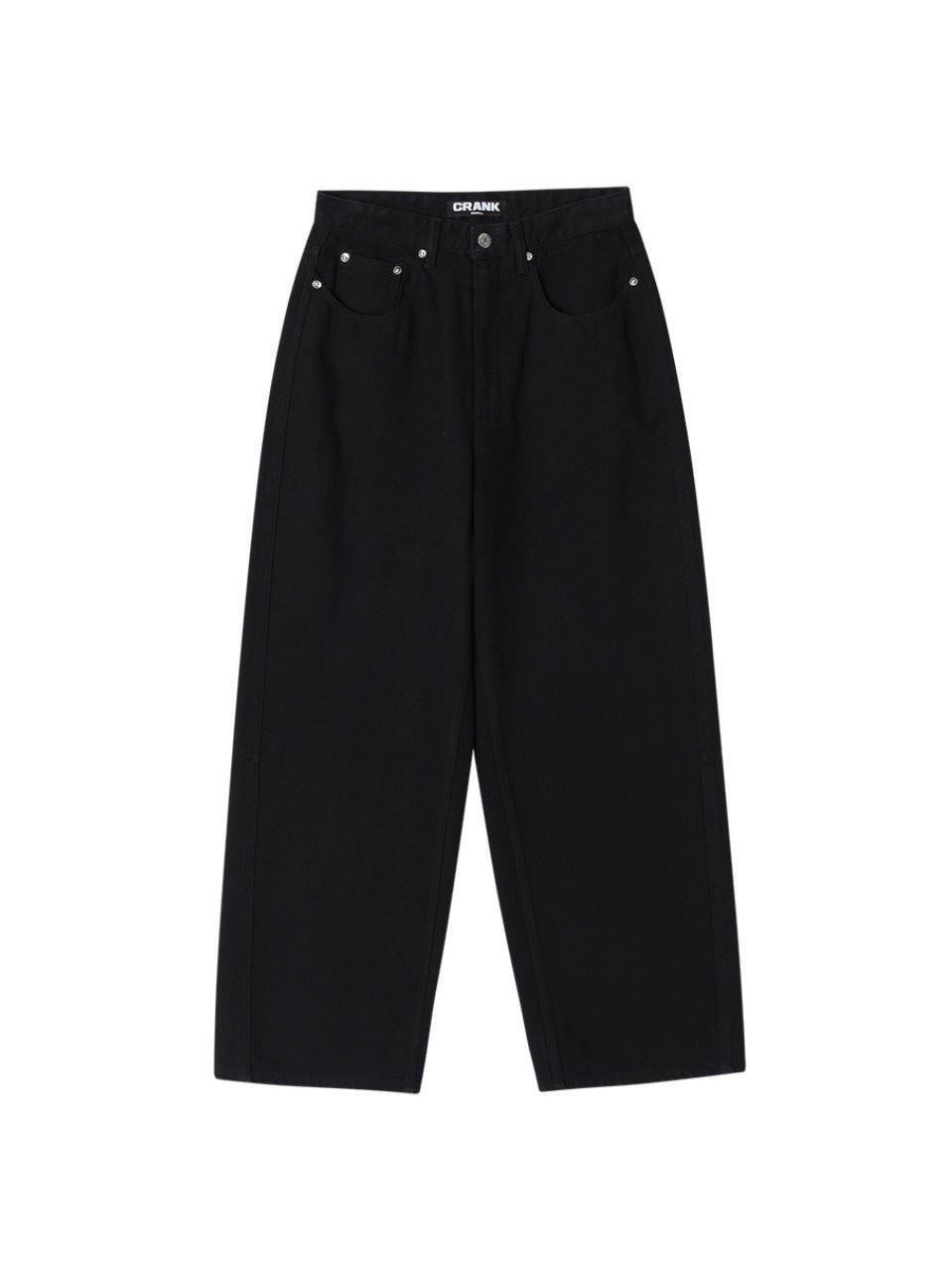 【CRANK】STUD WIDE JEANS