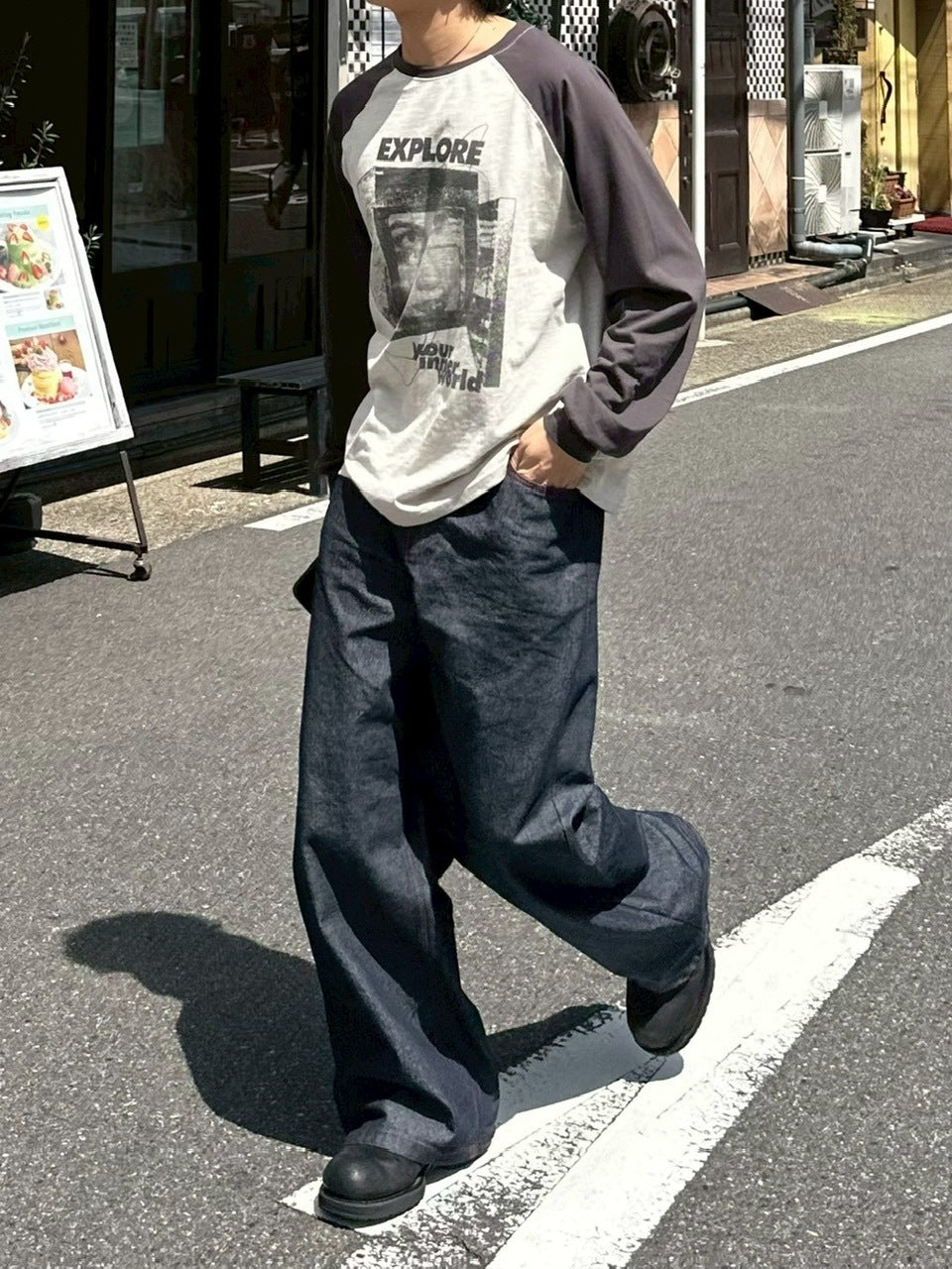 受注制【youll】selvedge denim pants