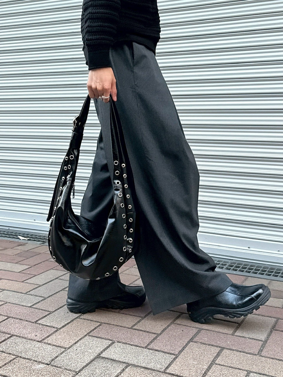 東京店WEB限定受注制【Chikashitsu +】eyelet cross bag