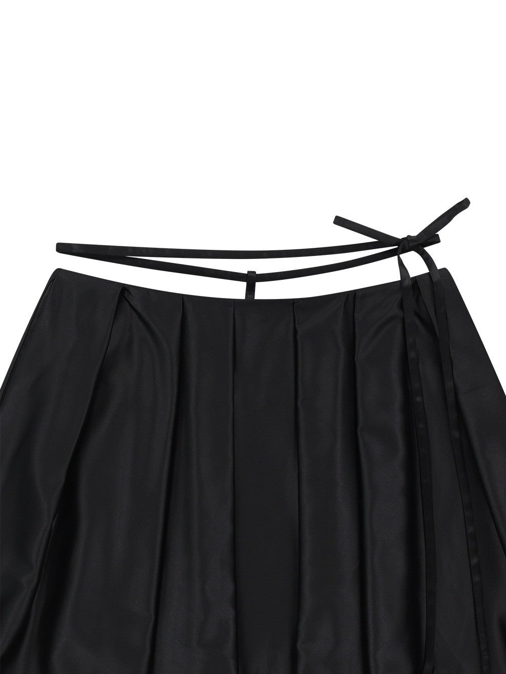 【TUOMIO】SATIN BALLOON SKIRT
