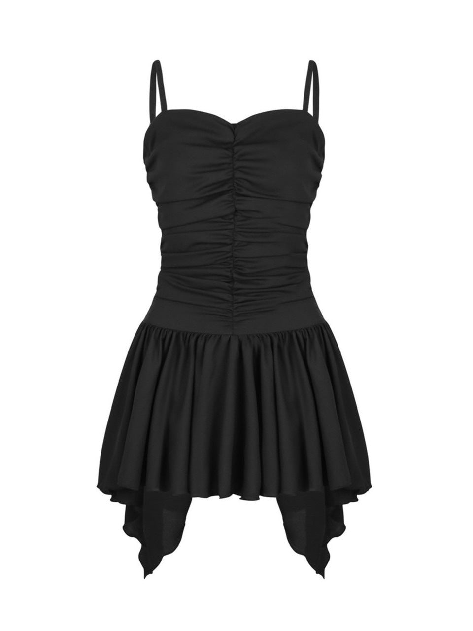 【ODDONEOUT】Shirring onepiece / 【オッドワンアウト】シャーリングキャミソールワンピース