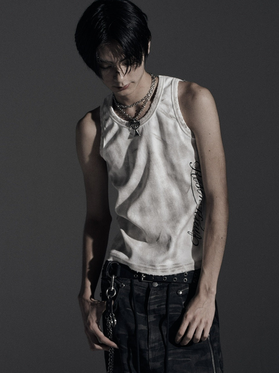 【Rosen Kreuz】ASHES HALO TANK TOP