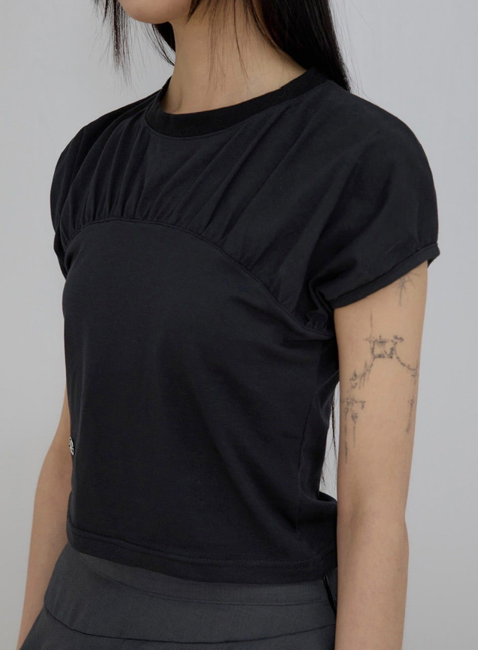 【FLAREUP】Kaya Shirred T-Shirt