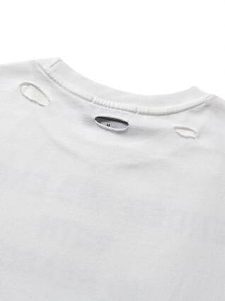 【roaringrad】DAMAGE LETTERING T-SHIRTS / 【ロアリングラド】ダメージロゴ半袖Tシャツ