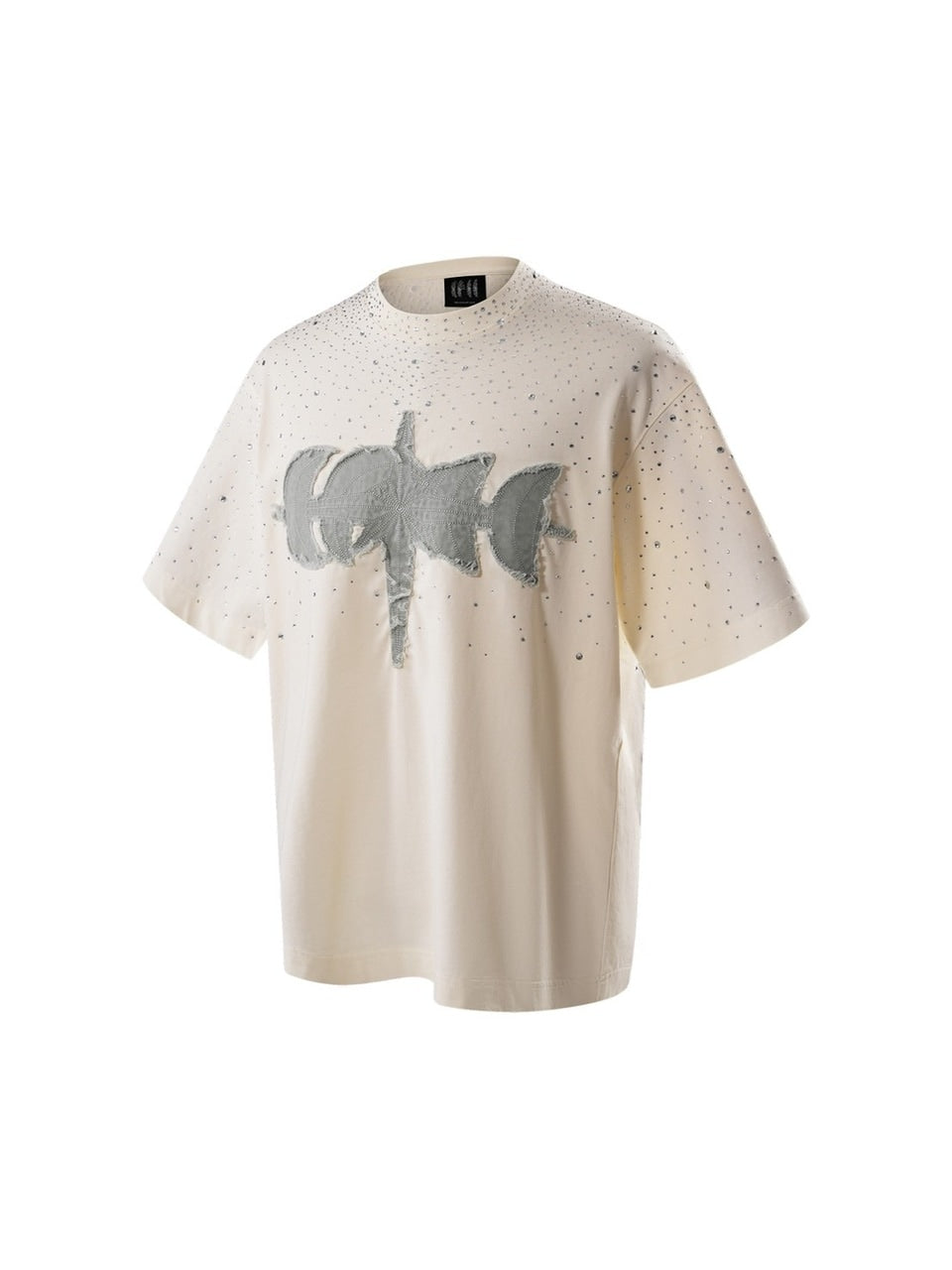 The Boy Has No Patience】LUMINOUS DAWN RHINESTONE TEE / 【ザボーイ