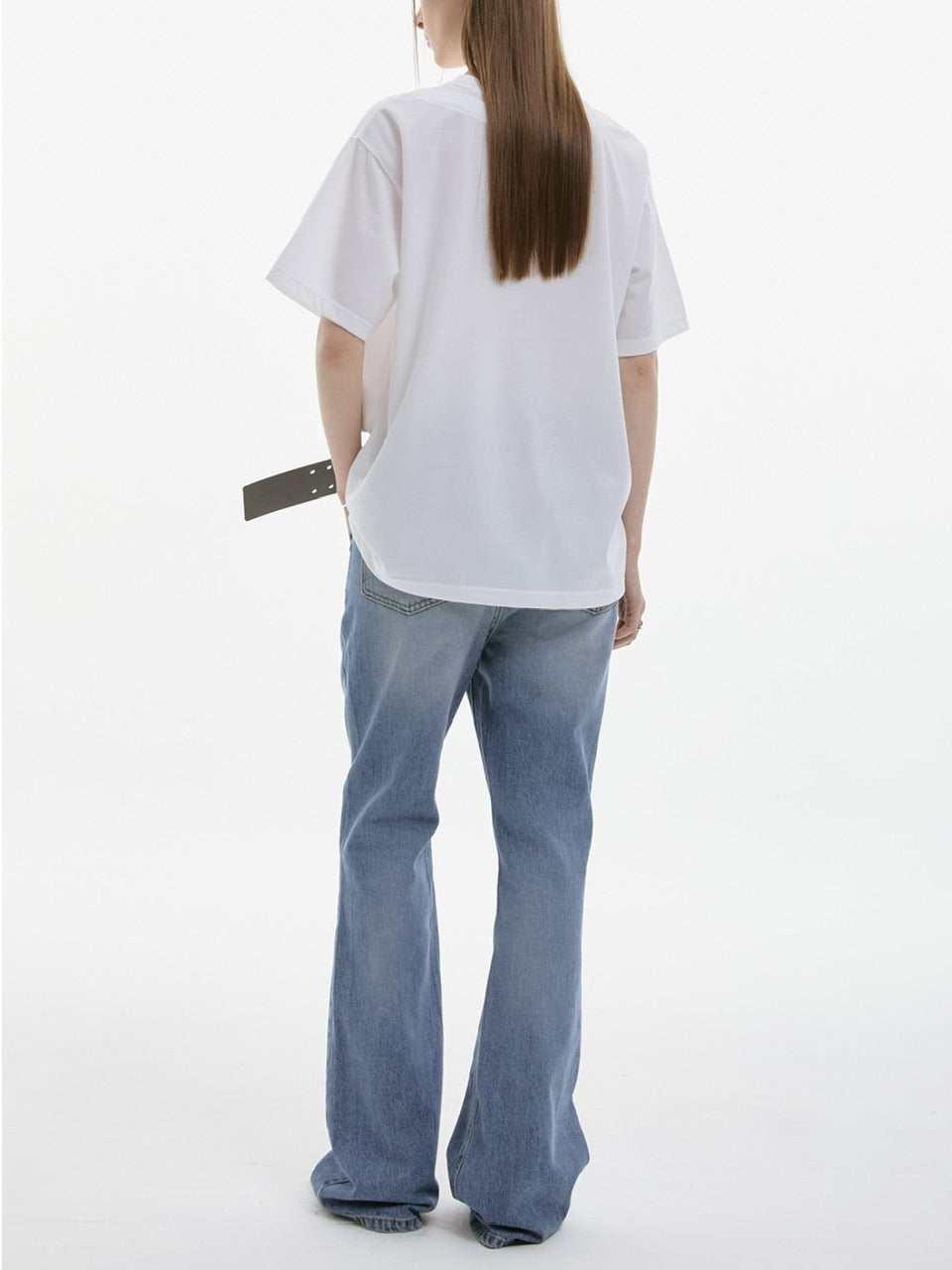 【ESC STUDIO】attractive bootcut jeans/ 【イーエスシーステュディオ】アトラクティブブーツカットデニムパンツ