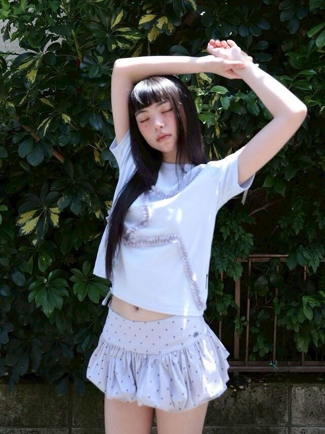 【Uglyshadow】STAR BASIC T-SHIRT / 【アグリーシャドウ】スターベーシック半袖Tシャツ