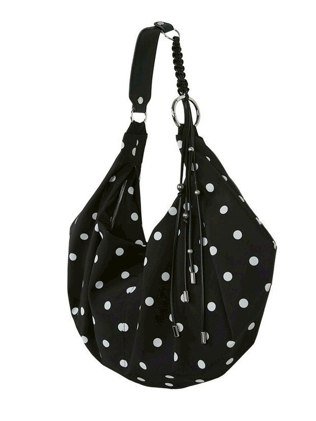 【NOT KNOWING】Braided Dot Shoulder Bag / 【ノットノーイング】ブレイデッドドットショルダーバッグ