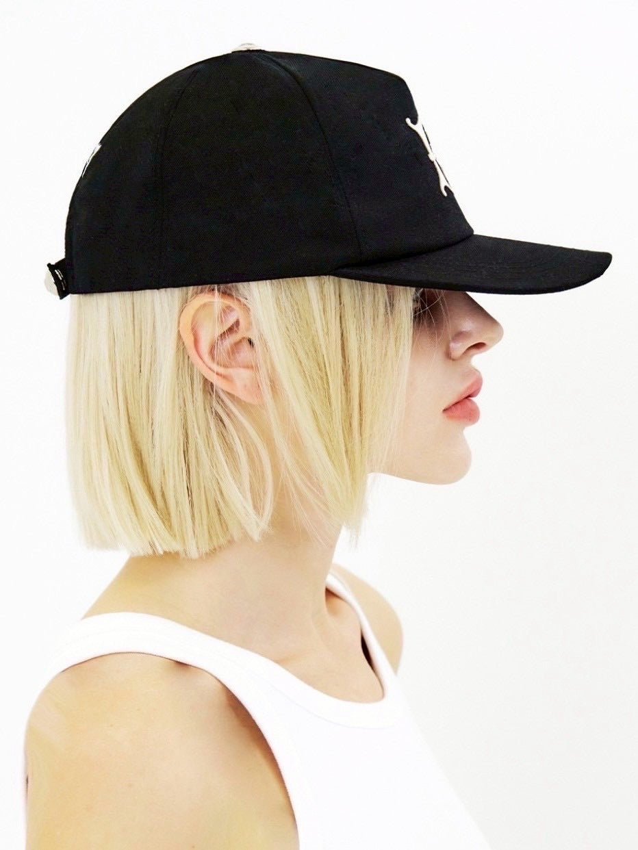 【E RIN AI E】NOUVEAU E DENIM DAD CAP