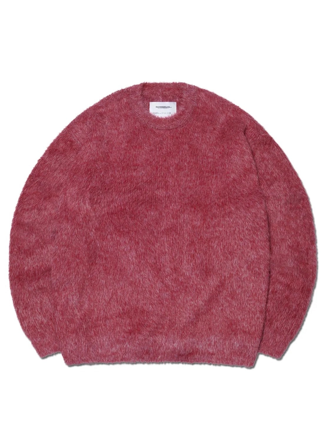 【NOMANUAL】FUZZ HAIRY KNIT