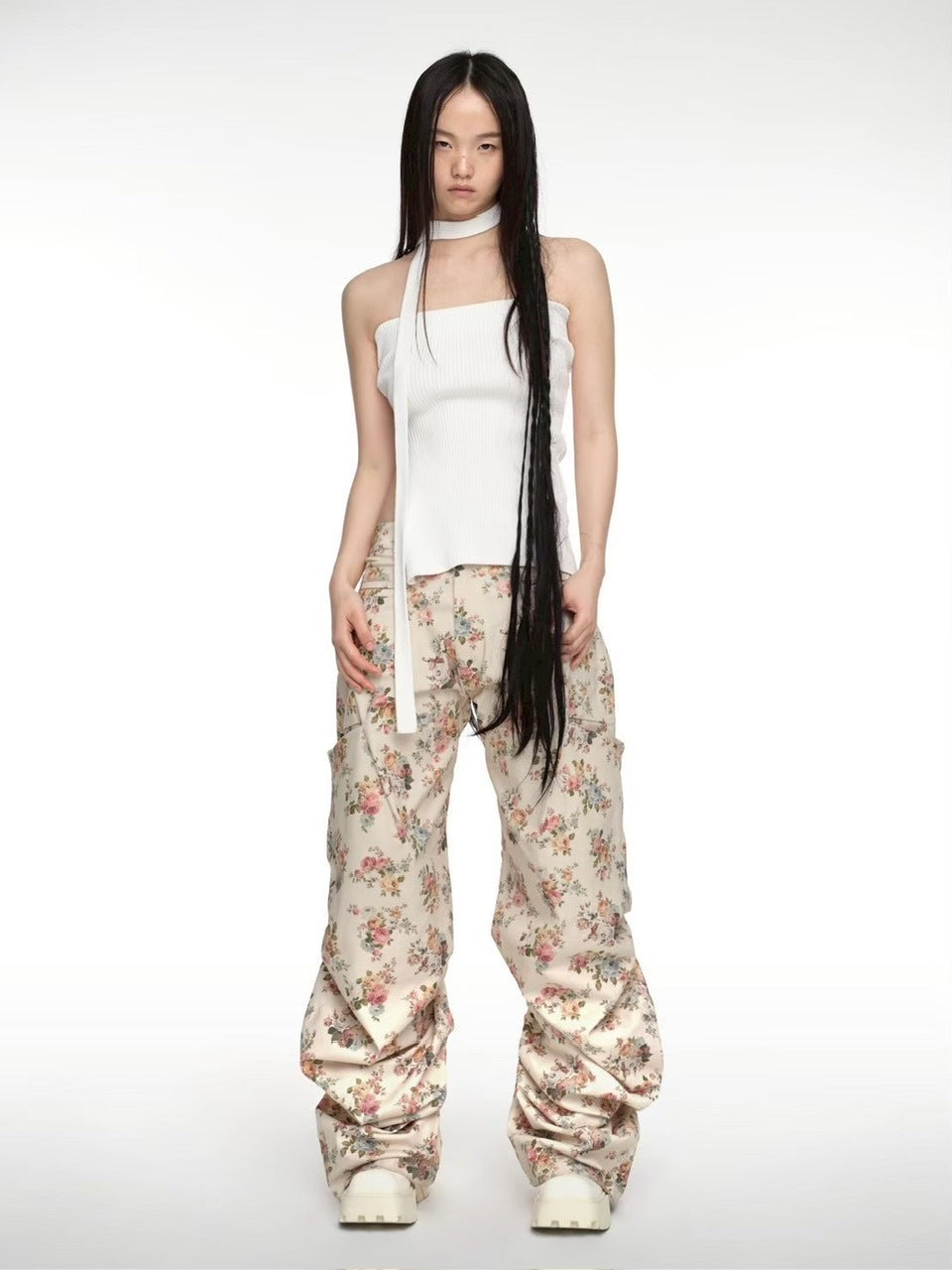 【NACHE】STRAP KNIT TANK TOP