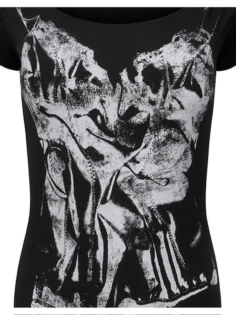 【NACHE】SLIP X-RAY PRINTED T-SHIRT