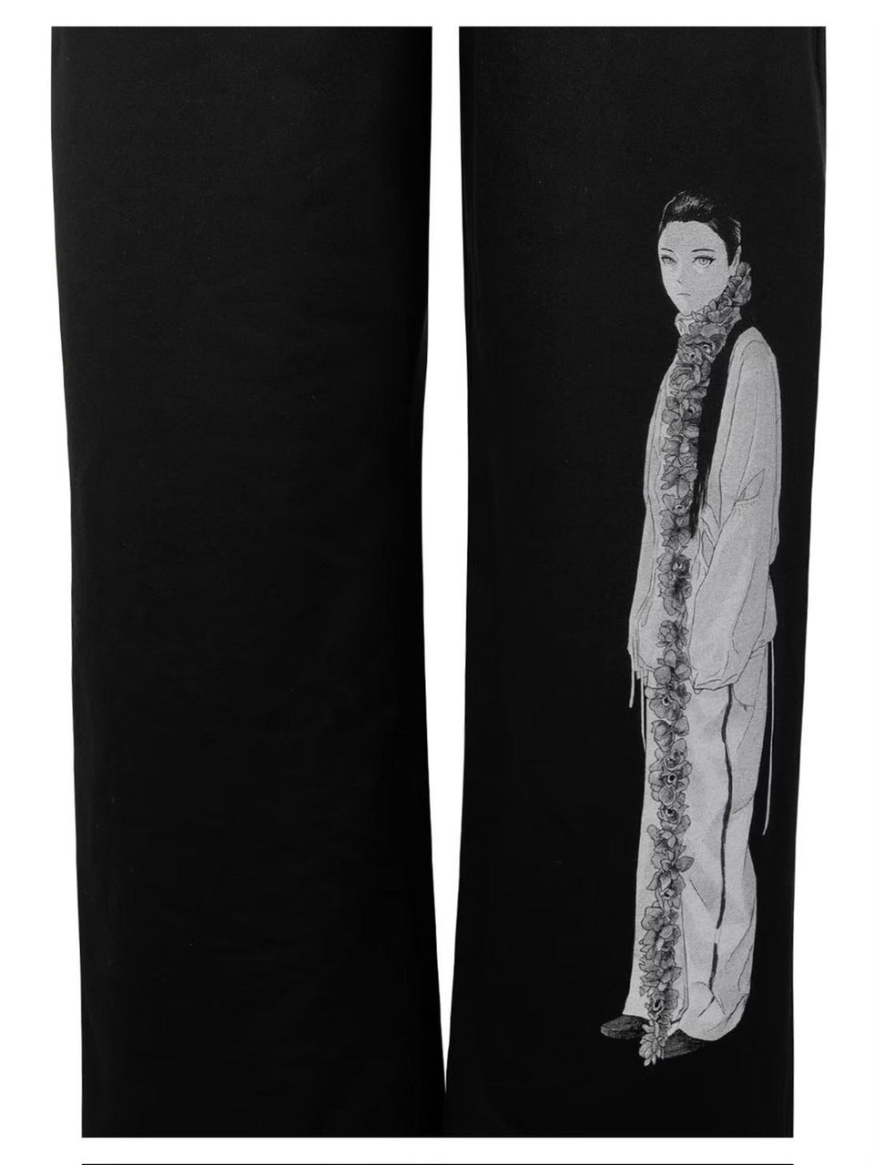 【NACHE】DRAWING SWEAT PANTS (UNISEX)