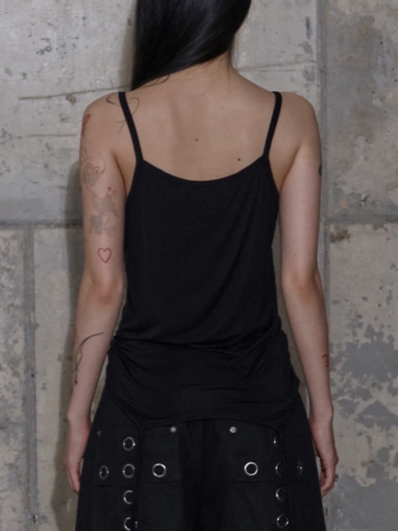 【FANCY CLUB】2-WAY STRAP SLEEVELESS / 【ファンシークラブ】ツーウェイストラップキャミソール