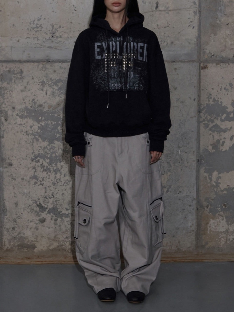 【FANCY CLUB】CROSS POCKET CARGO PANTS / 【ファンシークラブ】クロスポケットカーゴパンツ