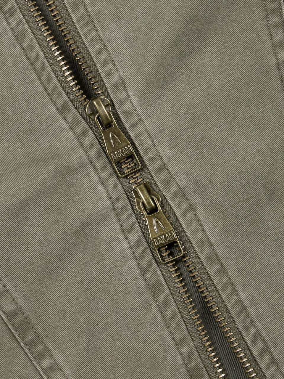 【AAKAM】Incision Studded Cotton Jacket