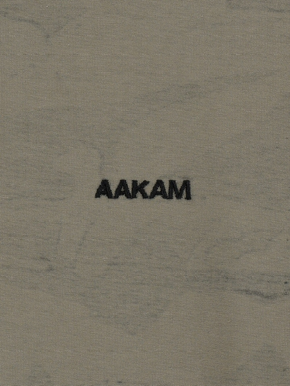 【AAKAM】Camo Contrast Hooded Long Sleeve